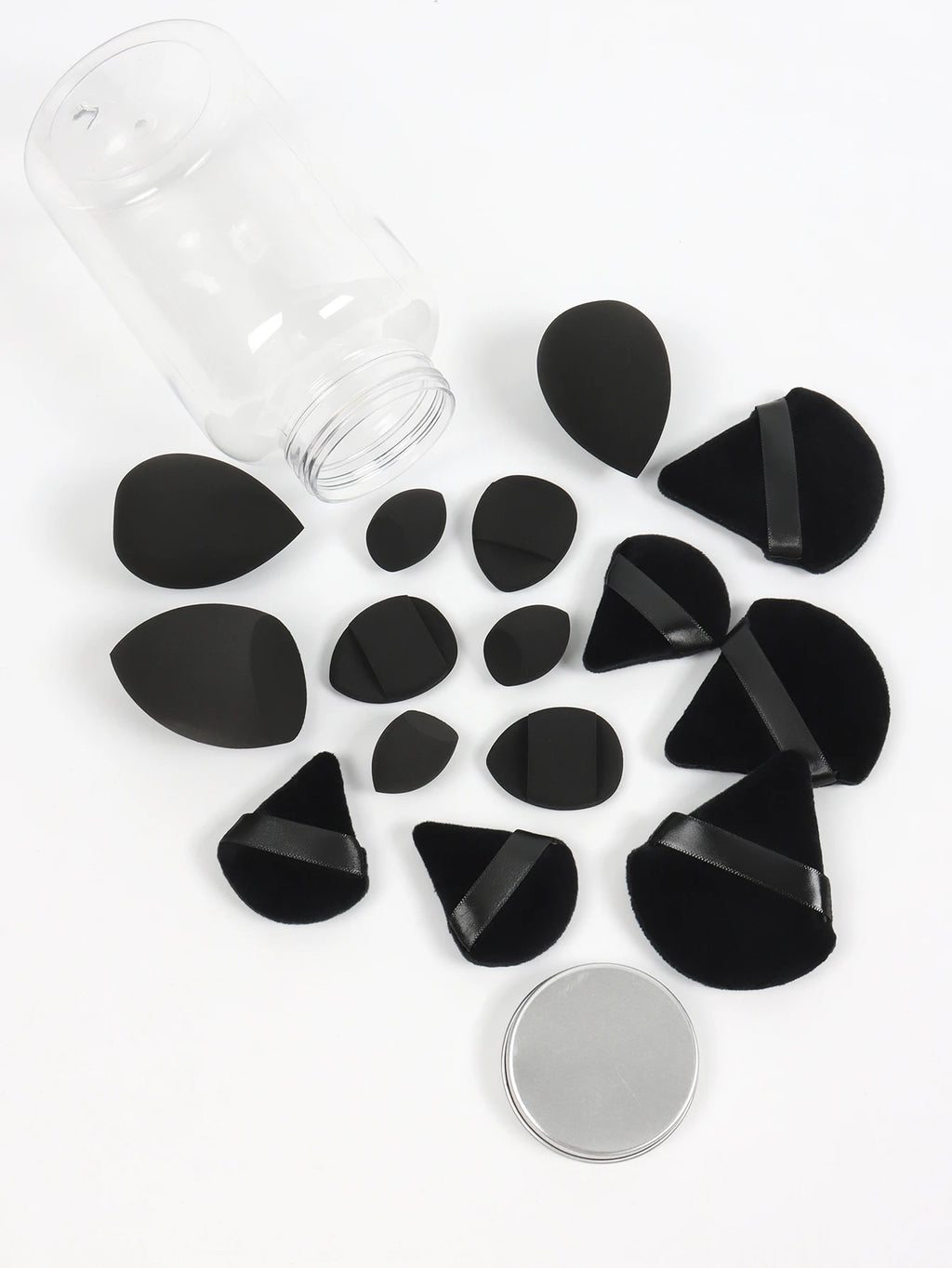 The Glow-Up Bundle: 15-Piece Precision Sponge & Powder Puff Collection