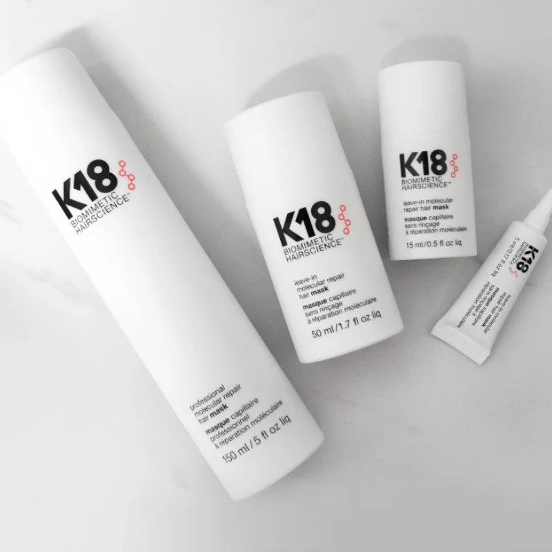 K18 Leave-In Molecular Repair Hair Mask – Deep Conditioning & Keratin