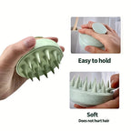 Silicone Scalp Massage Shampoo Brush
