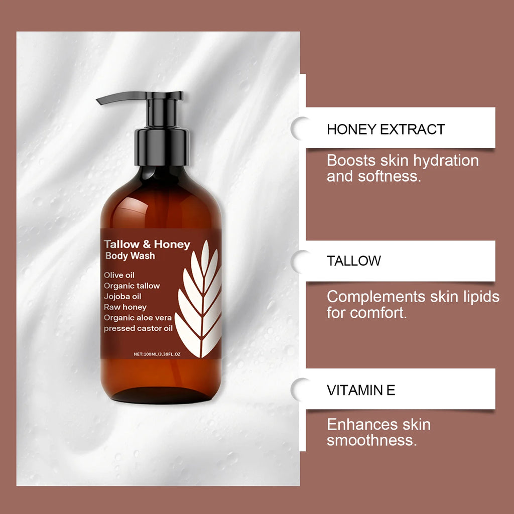 Tallow & Honey Body Wash - 16oz