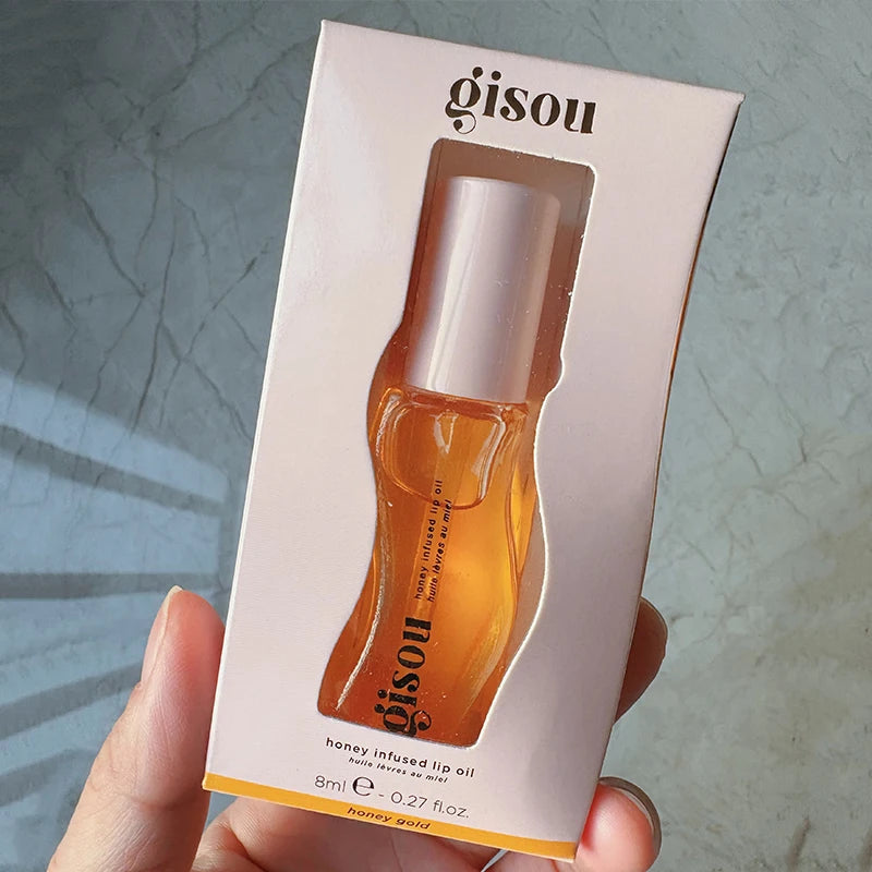 Honey-Infused Luminous Lip Oil – Nourishing Gloss & Plumping Treatment