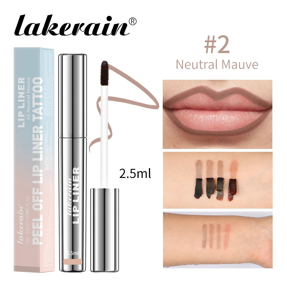 Waterproof Lip Liner Peel Off Tattoo Lipgloss