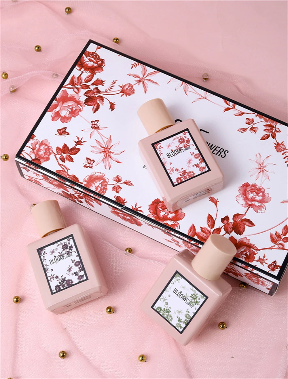 Women’s Perfume Gift Set – 3pcs, 90ML Floral Lasting Fragrance