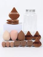 The Glow-Up Bundle: 15-Piece Precision Sponge & Powder Puff Collection