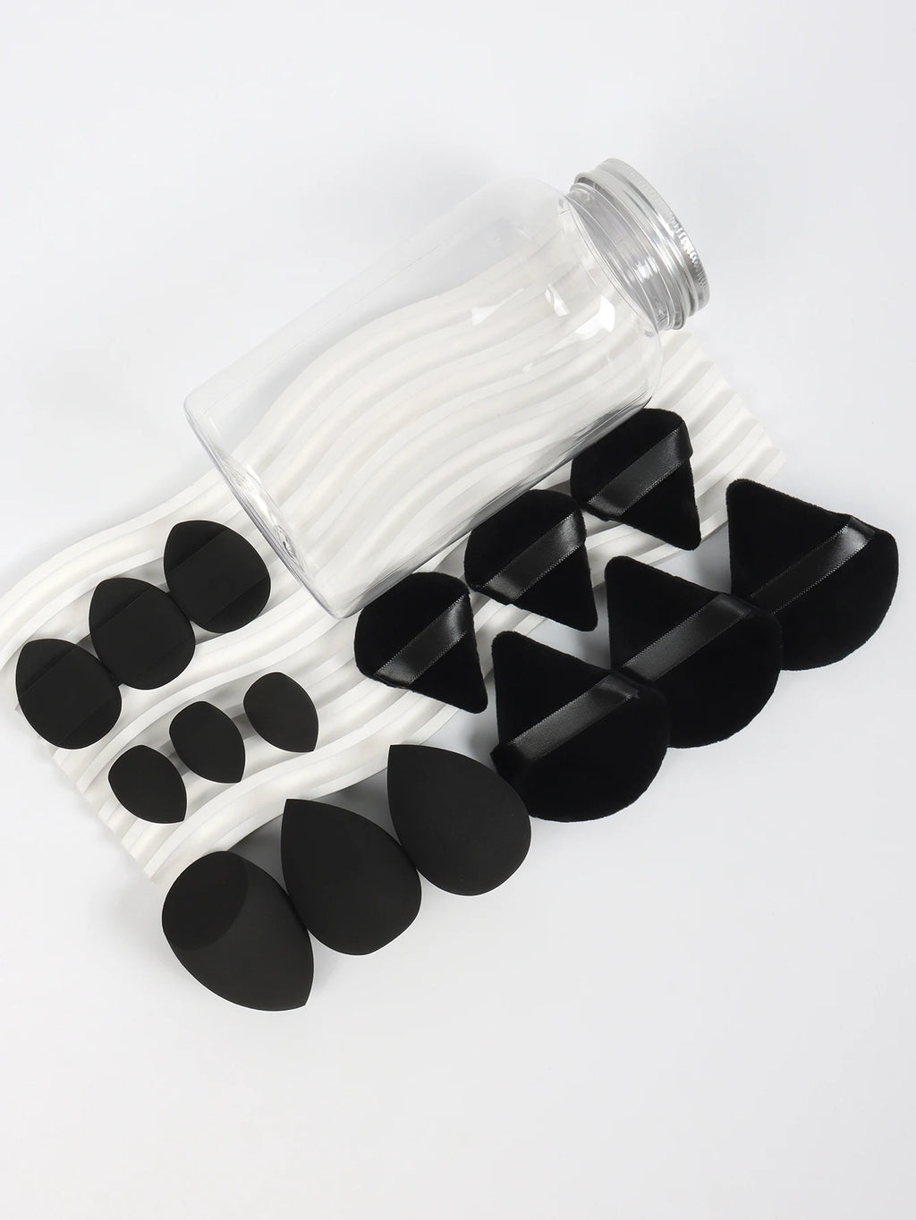 The Glow-Up Bundle: 15-Piece Precision Sponge & Powder Puff Collection