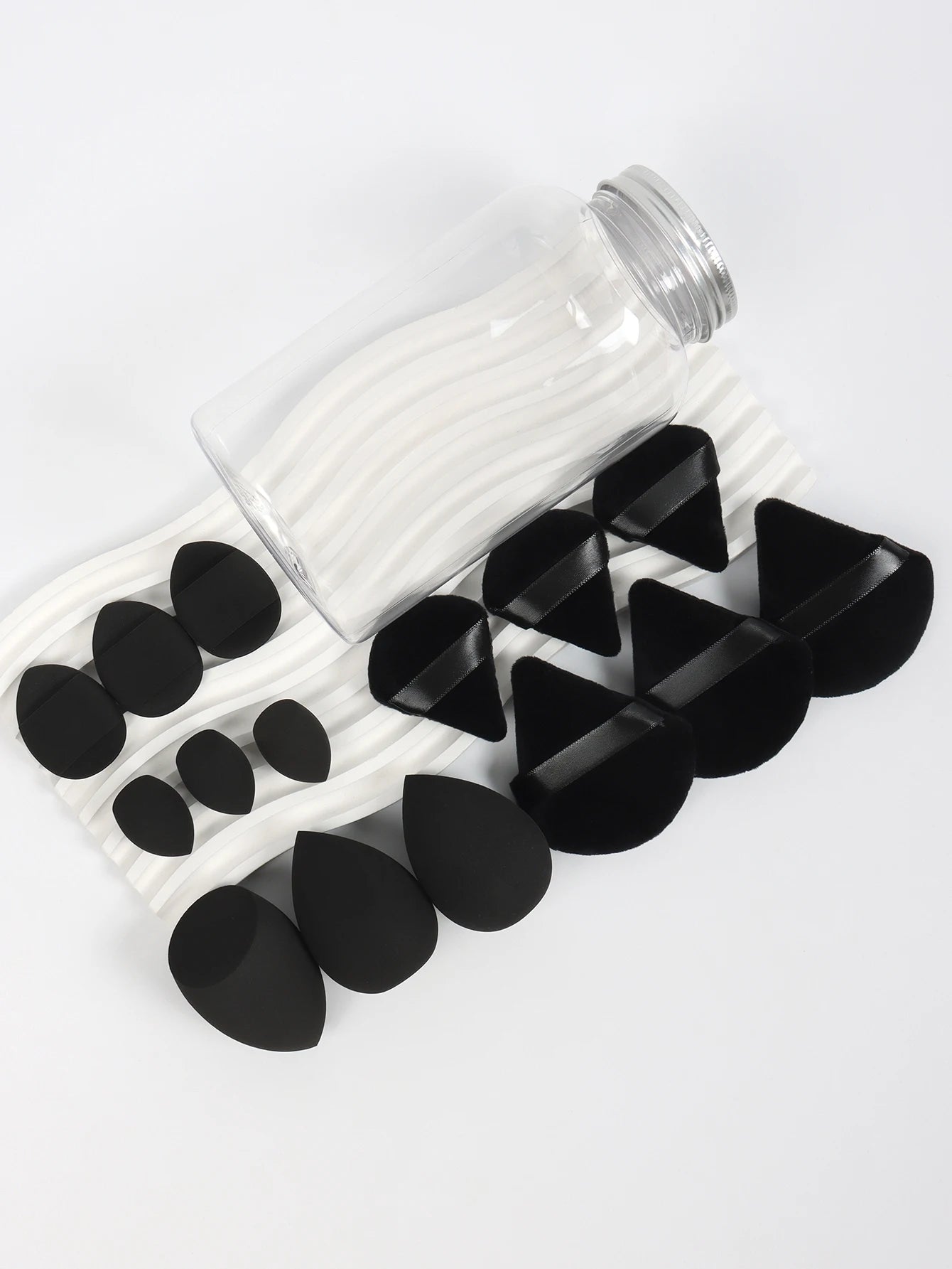 The Glow-Up Bundle: 15-Piece Precision Sponge & Powder Puff Collection