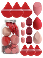 The Glow-Up Bundle: 15-Piece Precision Sponge & Powder Puff Collection