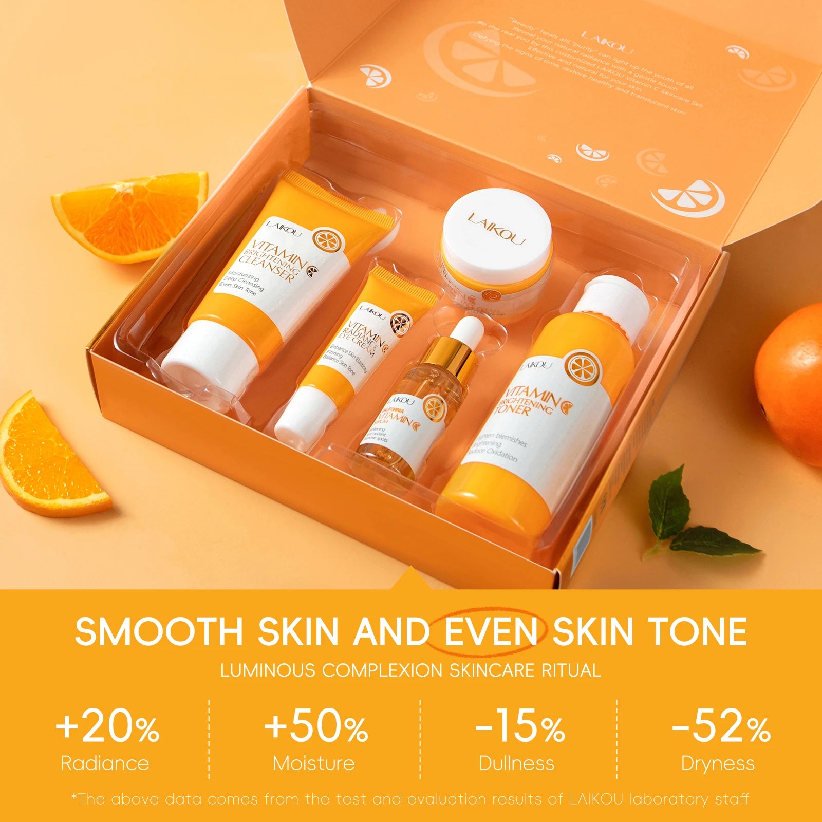 Vitamin C Radiance Ritual – 5-Piece Complete Brightening Collection