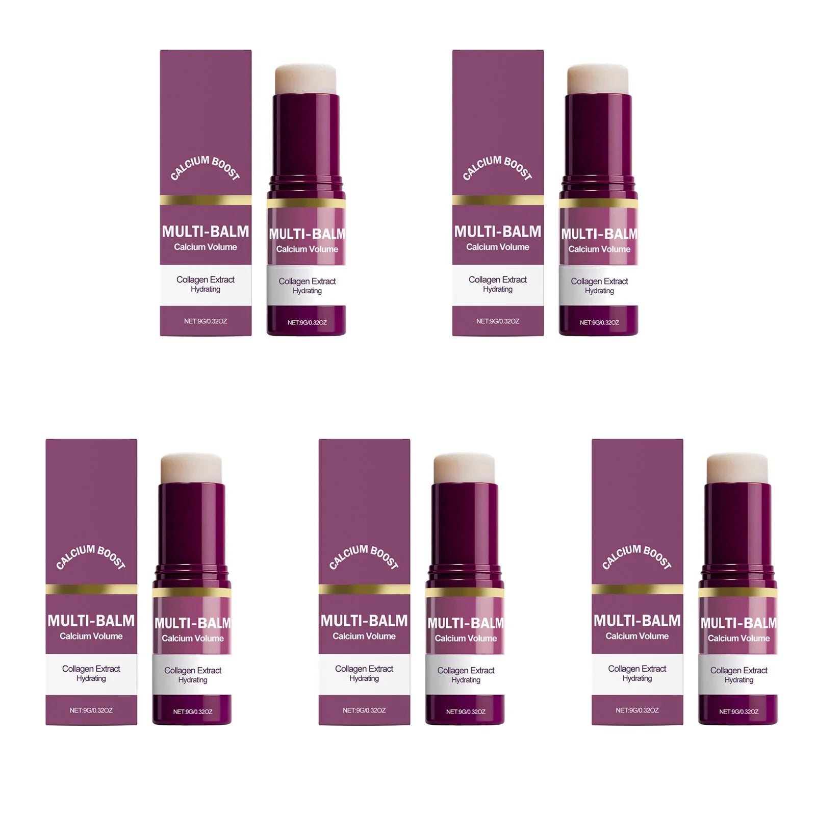 Collagen Multi Balm Stick – Calcium Firming & Deep Hydration for Face, Eyes & Neck