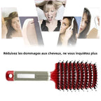 Boar & Nylon Hair Brush – Scalp Massage & Detangling