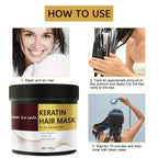 Keratin Hair Mask – 5-Second Deep Repair Treatment