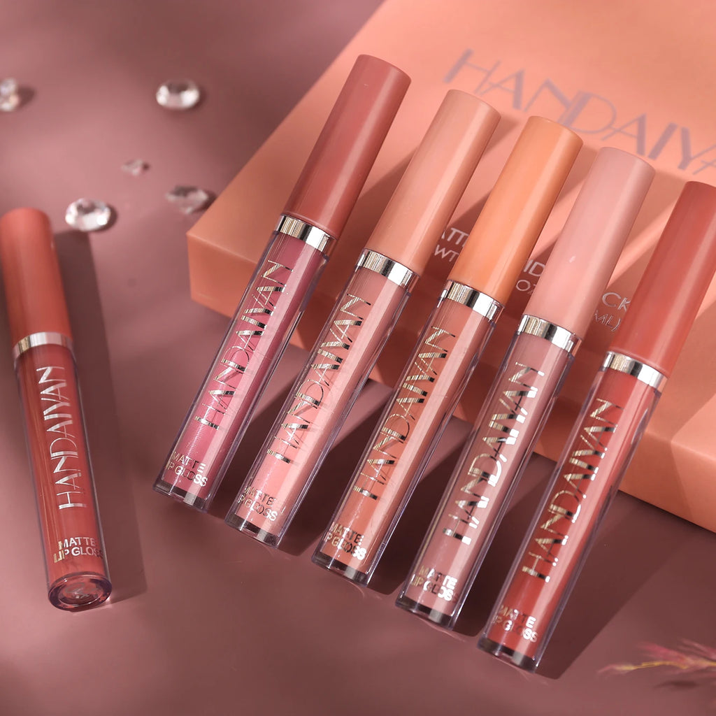 The Velvet Muse Collection: Set of 6 Matte Liquid Lipsticks