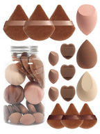The Glow-Up Bundle: 15-Piece Precision Sponge & Powder Puff Collection