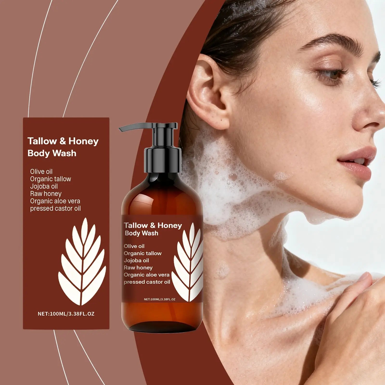 Tallow & Honey Body Wash - 16oz