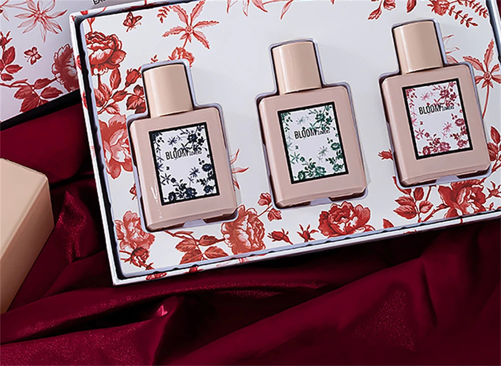 Women’s Perfume Gift Set – 3pcs, 90ML Floral Lasting Fragrance