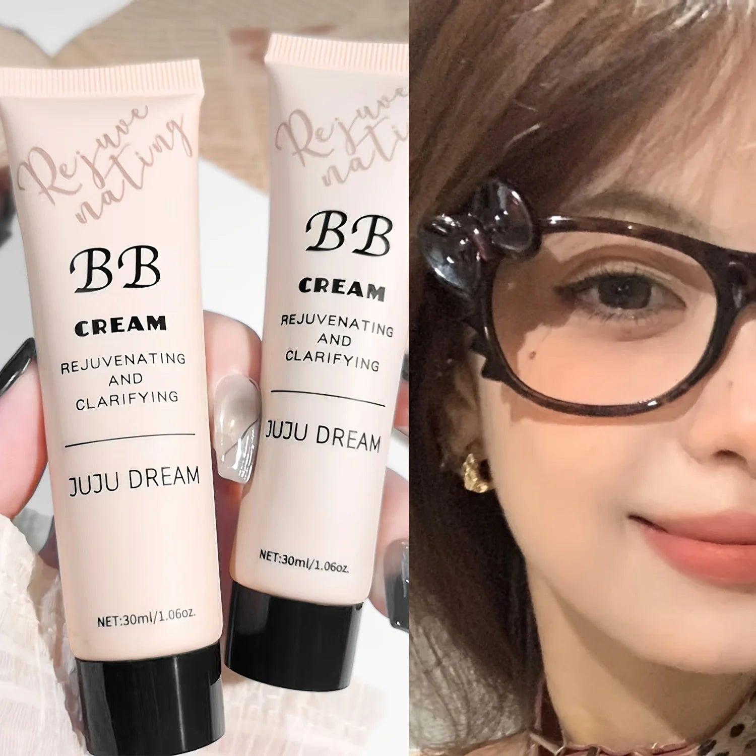 Korean Dewy Glow BB Cream – Natural Translucent Skin Perfector