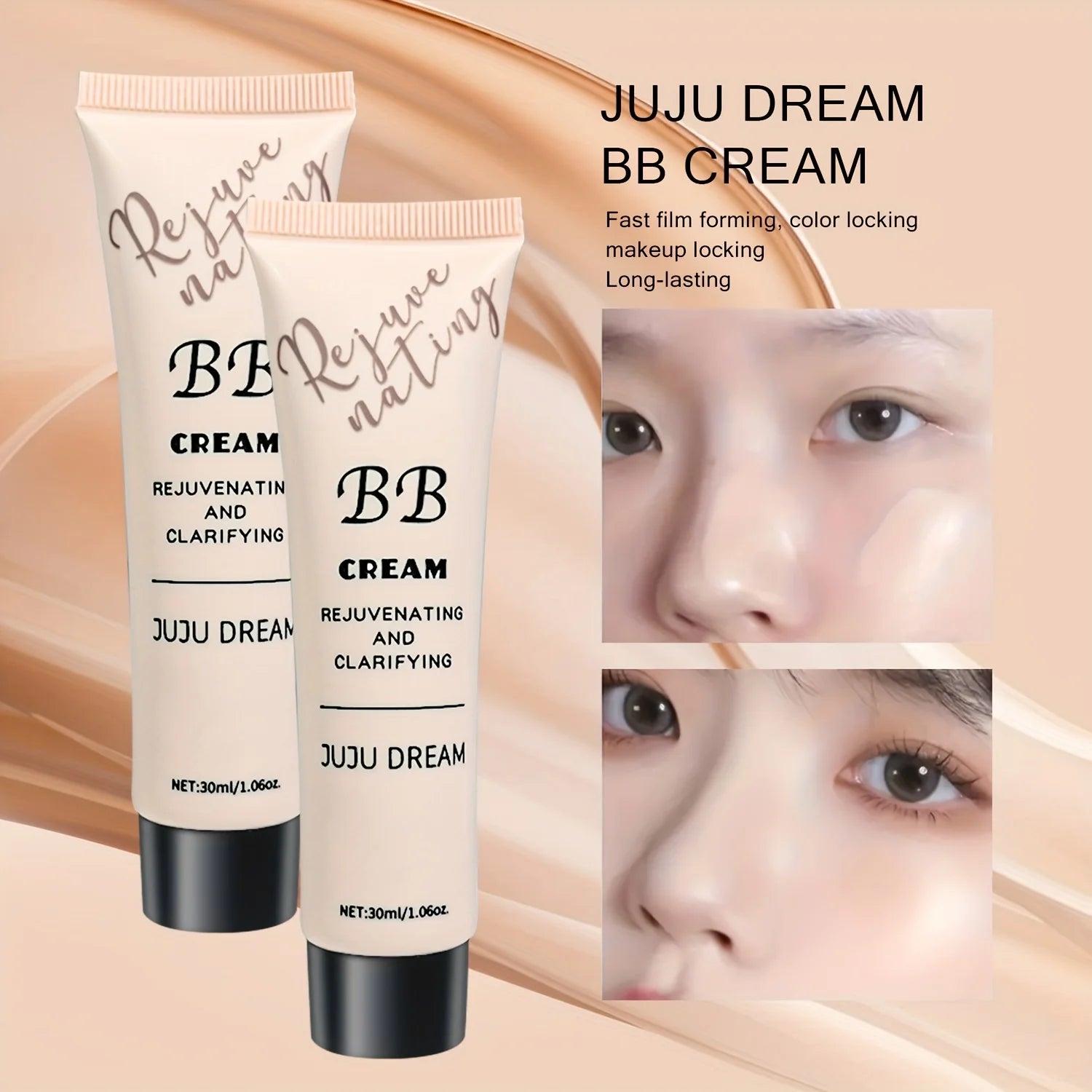 Korean Dewy Glow BB Cream – Natural Translucent Skin Perfector