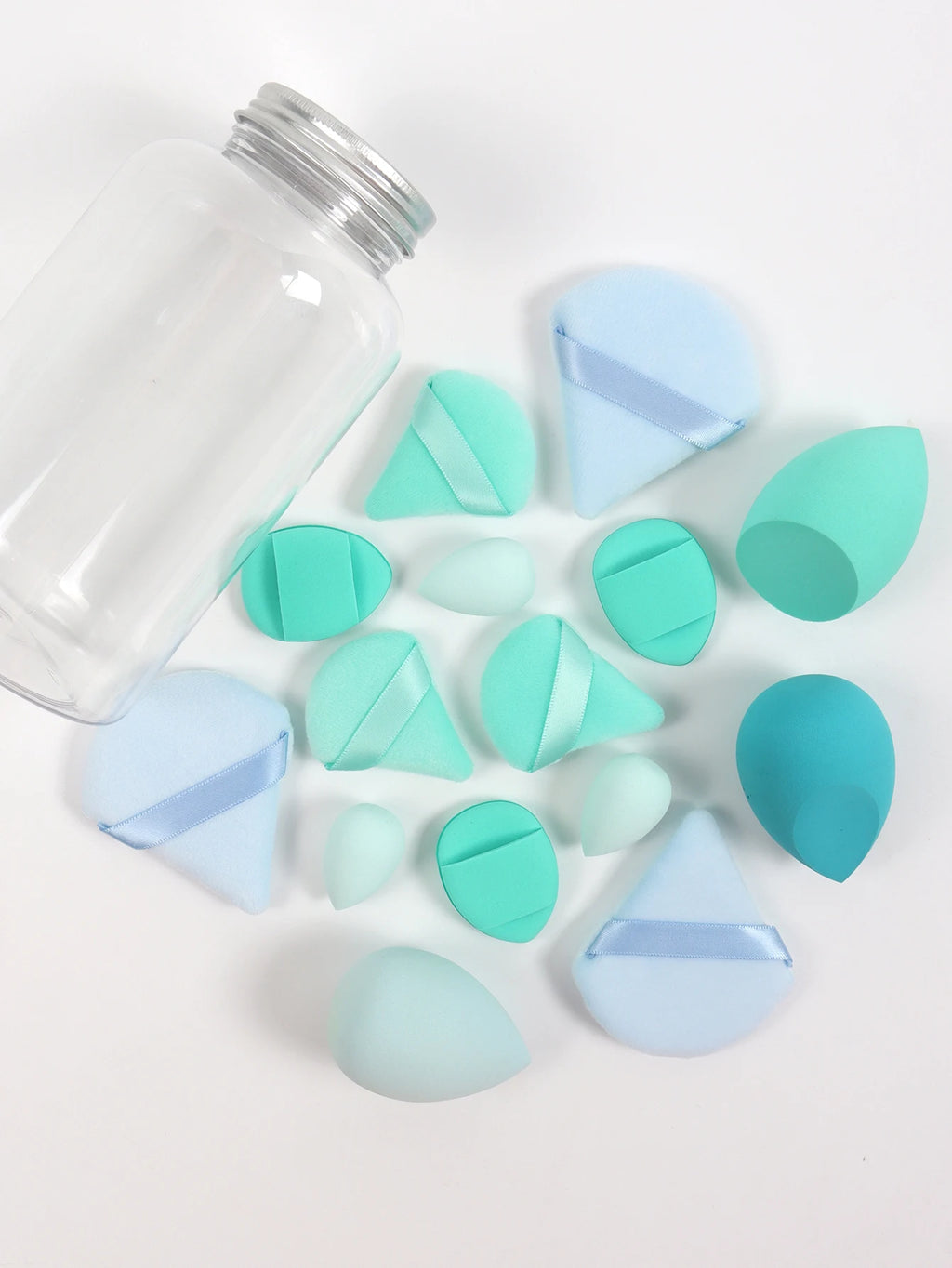 The Glow-Up Bundle: 15-Piece Precision Sponge & Powder Puff Collection