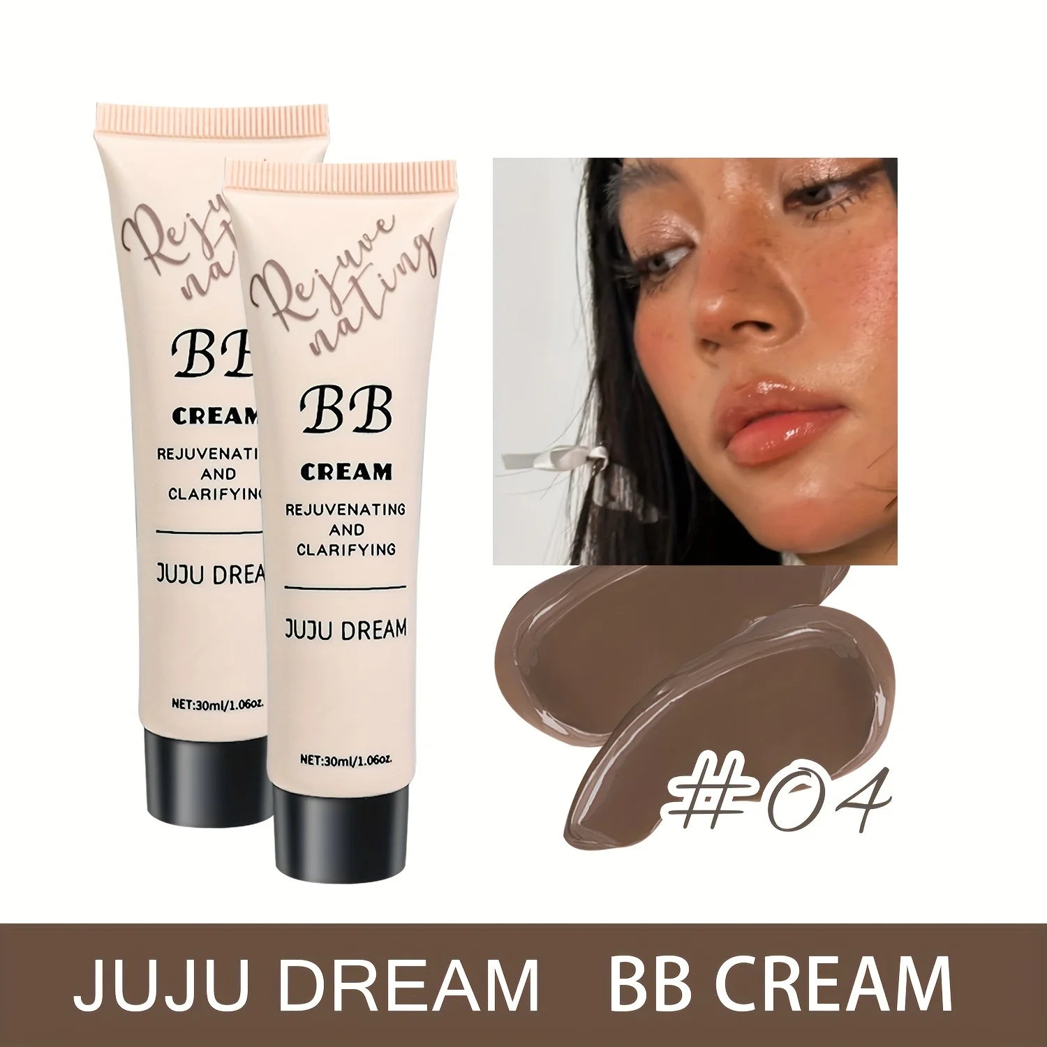 Korean Dewy Glow BB Cream – Natural Translucent Skin Perfector