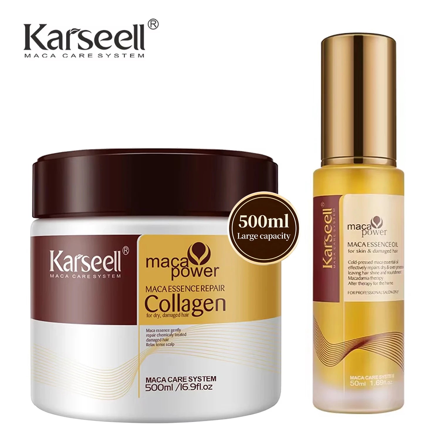 Karseell Collagen Hair Treatment Set – Deep Repair & Nourishing Hair Care