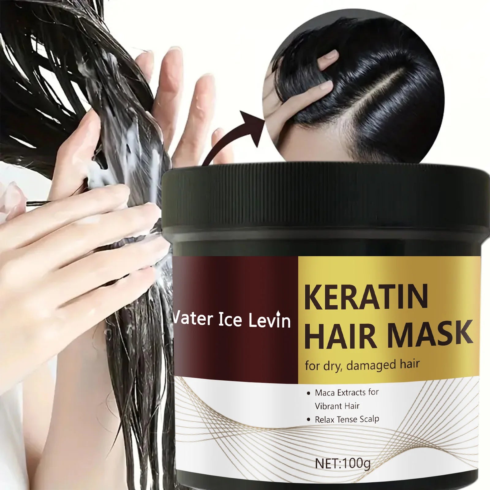 Keratin Hair Mask – 5-Second Deep Repair Treatment