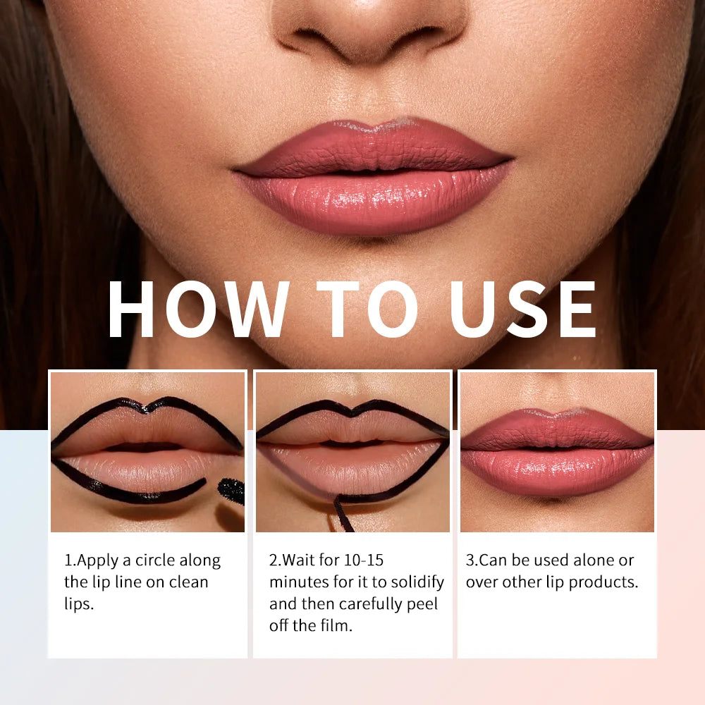 Waterproof Lip Liner Peel Off Tattoo Lipgloss