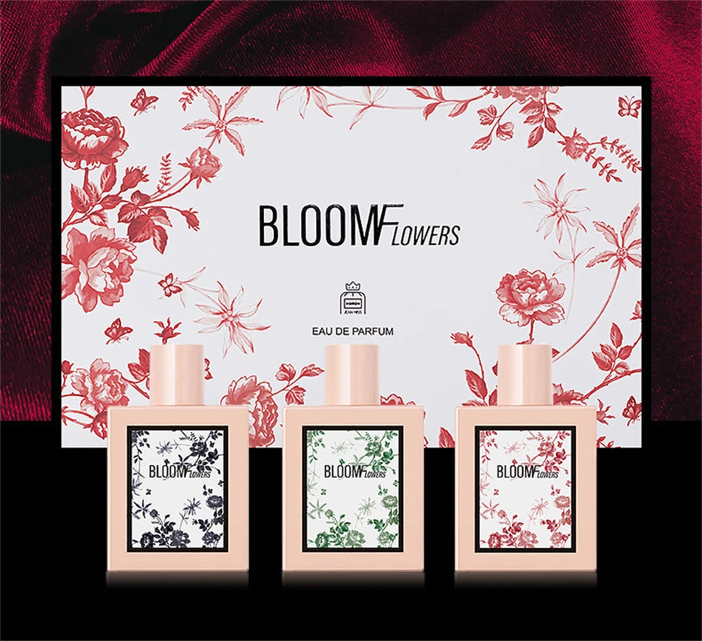 Women’s Perfume Gift Set – 3pcs, 90ML Floral Lasting Fragrance