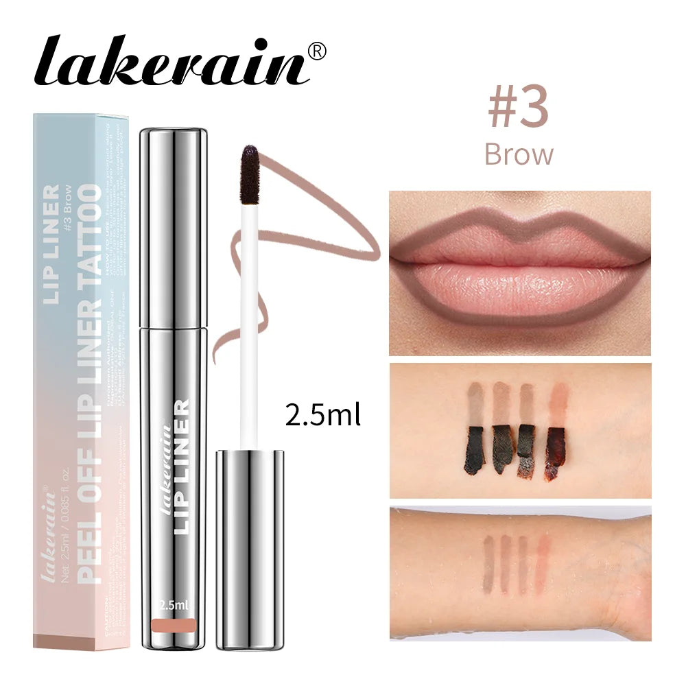 Waterproof Lip Liner Peel Off Tattoo Lipgloss