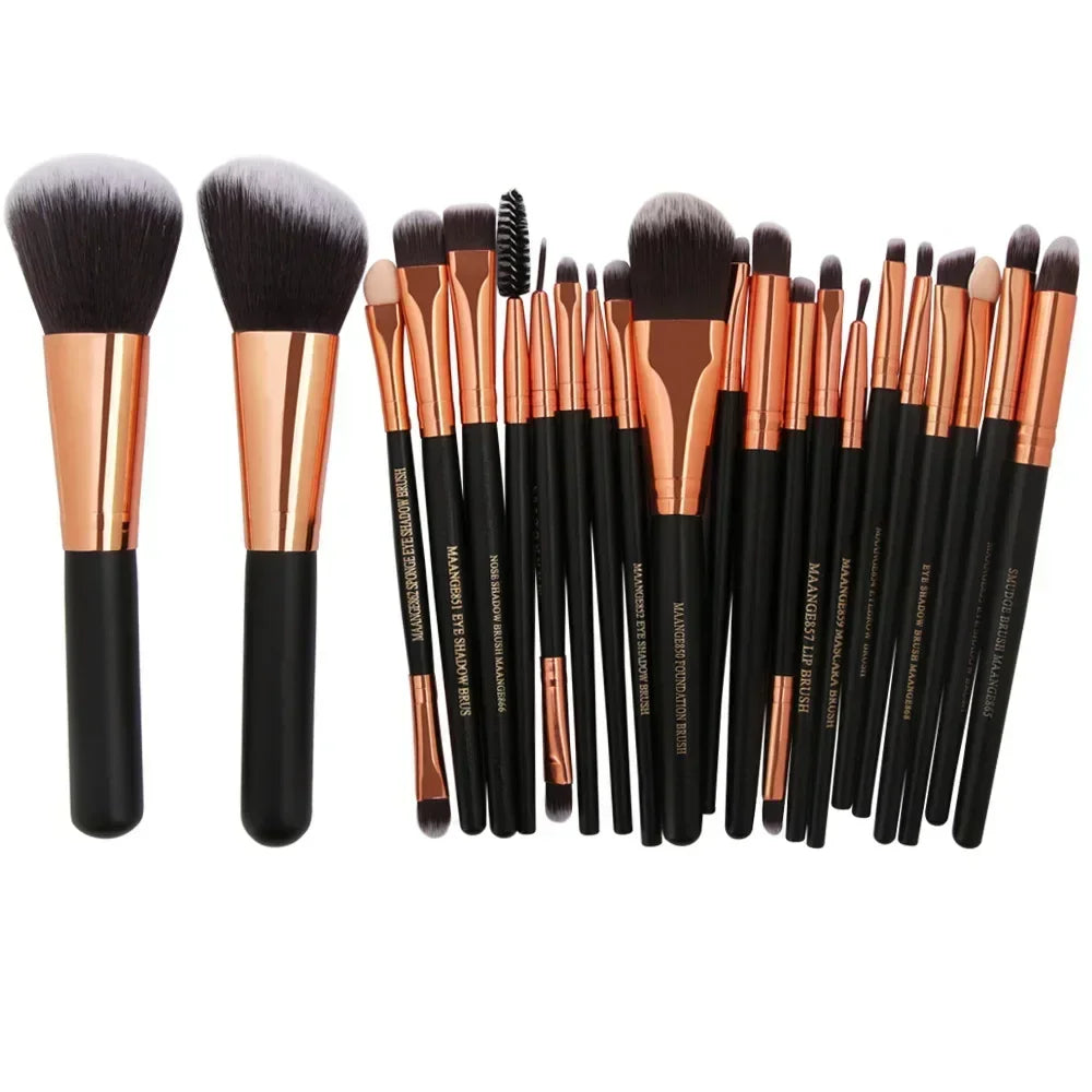 The Professional Master Collection: Premium 3/13/22-Piece Makeup Brush Set