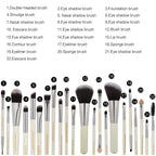 The Professional Master Collection: Premium 3/13/22-Piece Makeup Brush Set