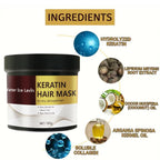Keratin Hair Mask – 5-Second Deep Repair Treatment