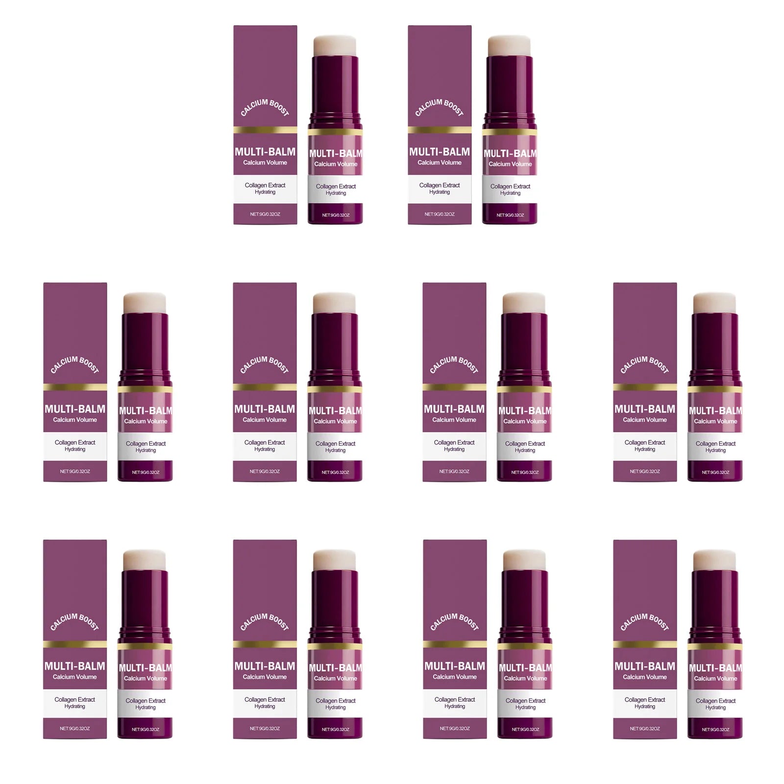 Collagen Multi Balm Stick – Calcium Firming & Deep Hydration for Face, Eyes & Neck