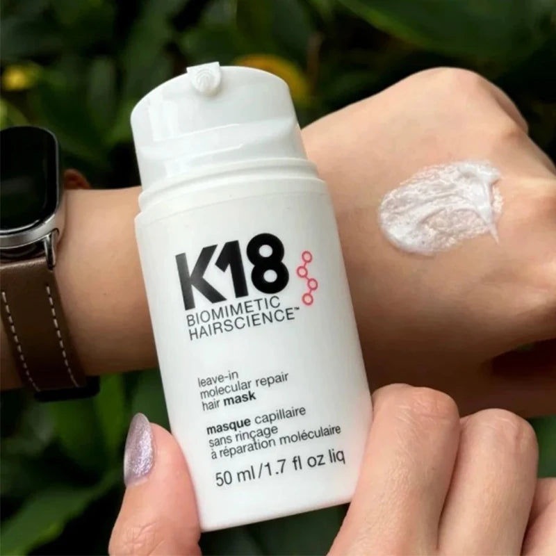K18 Leave-In Molecular Repair Hair Mask – Deep Conditioning & Keratin