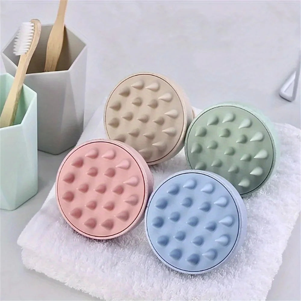 Silicone Scalp Massage Shampoo Brush