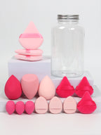 The Glow-Up Bundle: 15-Piece Precision Sponge & Powder Puff Collection