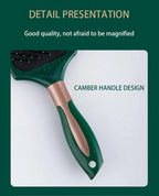 KLINA Air Cushion Hair Comb – Detangle & Scalp Massage Brush