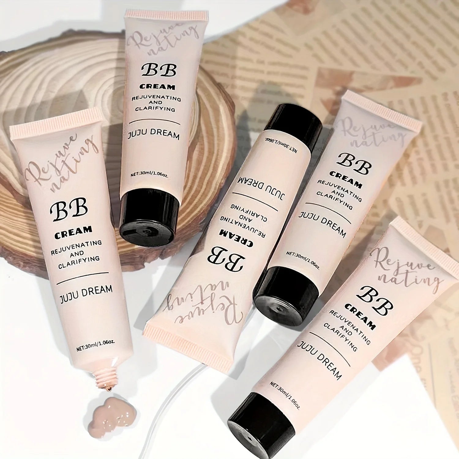 Korean Dewy Glow BB Cream – Natural Translucent Skin Perfector