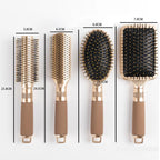 CALIYI Hair Massage Air Cushion Comb Brush Scalp Hairbrush Detangle Anti Static Salon SPA Hairdressing Styling Tool Oval Round