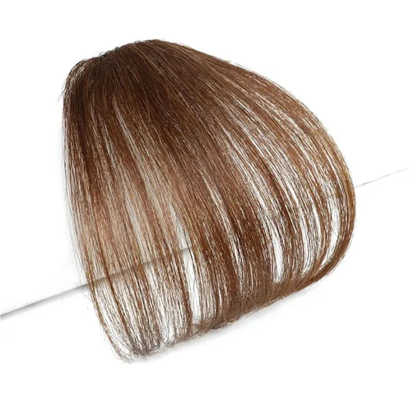 WIGSIN Clip-In Synthetic Bangs – Short Straight Hairpiece