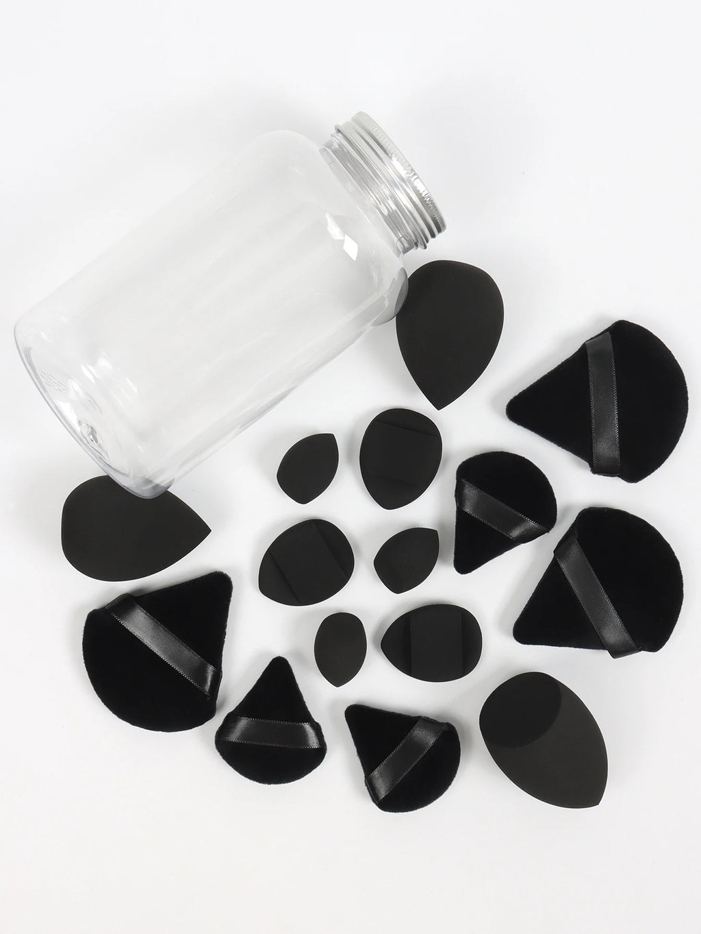 The Glow-Up Bundle: 15-Piece Precision Sponge & Powder Puff Collection