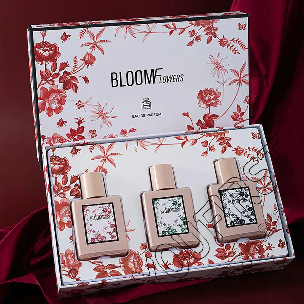 Women’s Perfume Gift Set – 3pcs, 90ML Floral Lasting Fragrance
