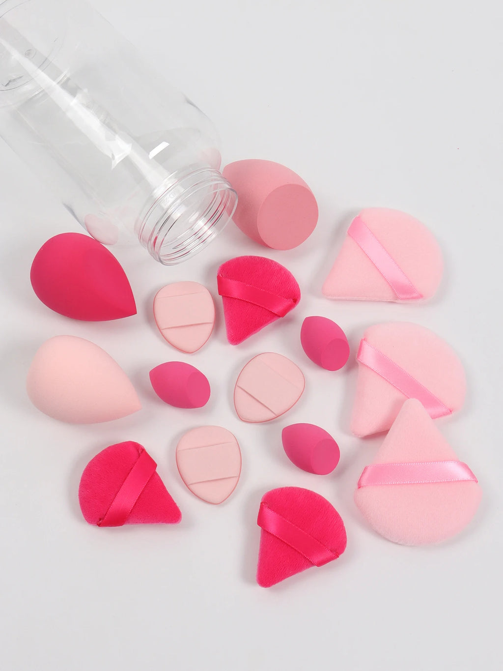 The Glow-Up Bundle: 15-Piece Precision Sponge & Powder Puff Collection