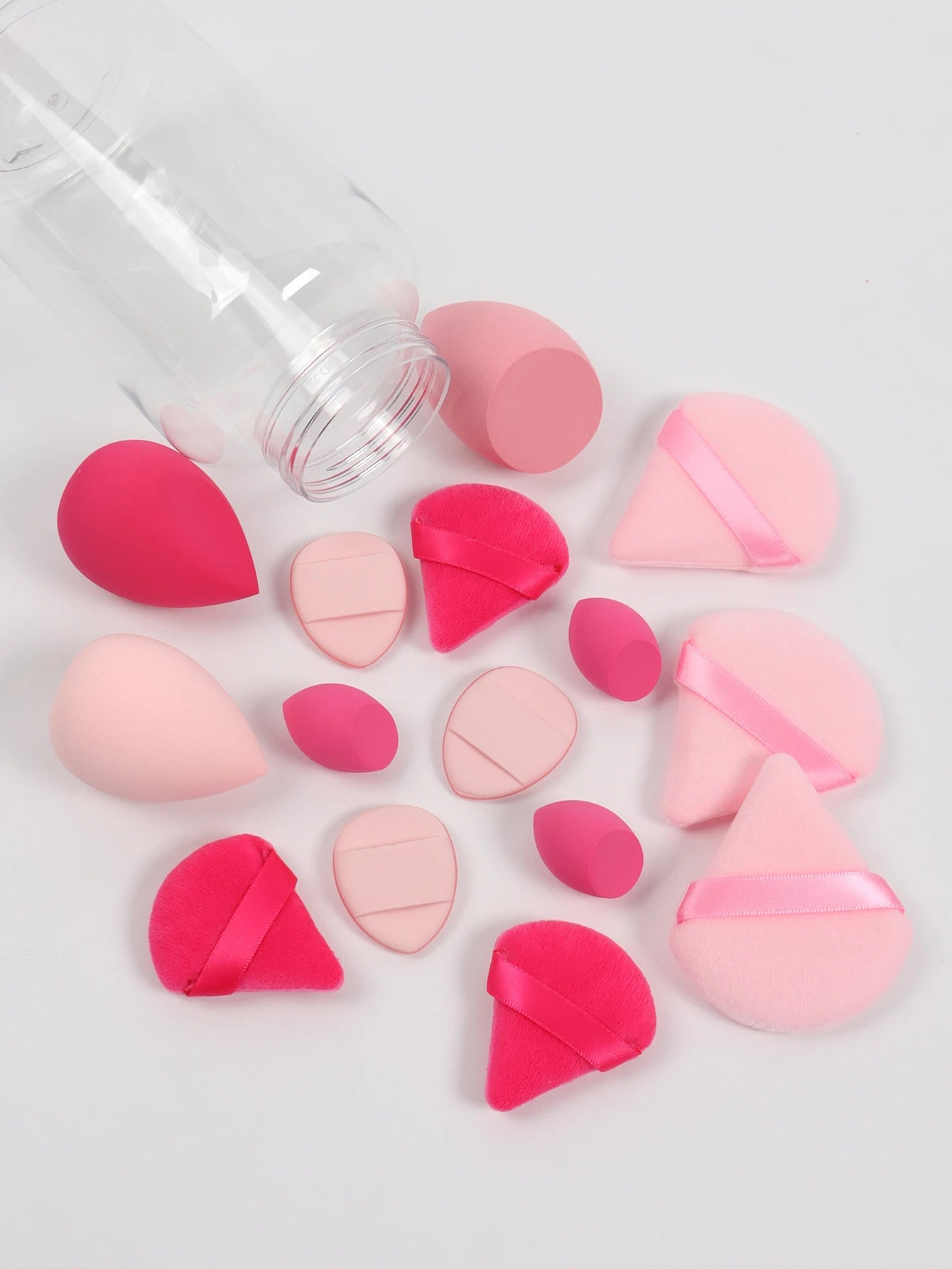 The Glow-Up Bundle: 15-Piece Precision Sponge & Powder Puff Collection