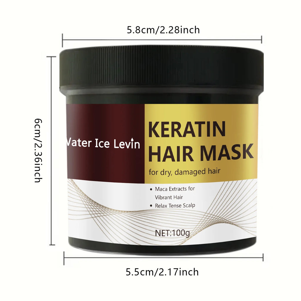 Keratin Hair Mask – 5-Second Deep Repair Treatment