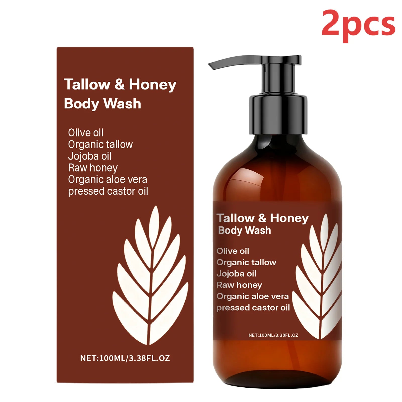Tallow & Honey Body Wash - 16oz