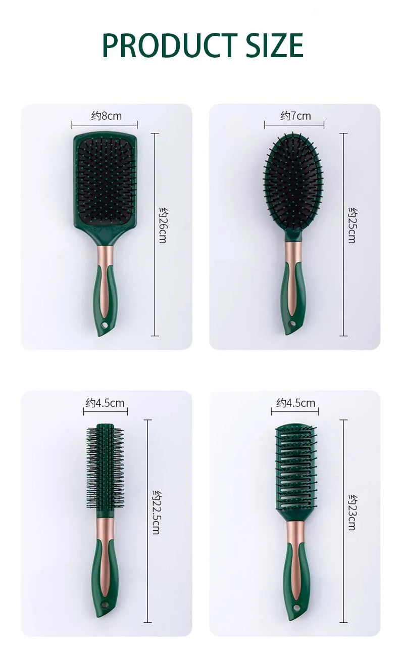 KLINA Air Cushion Hair Comb – Detangle & Scalp Massage Brush