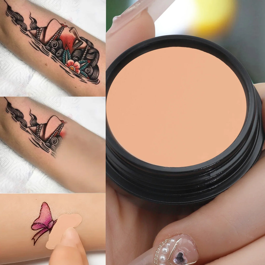 Ultra-Coverage Camouflage Cream – Professional Tattoo & Scar Concealer