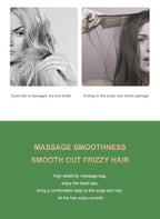 CALIYI Hair Massage Air Cushion Comb Brush Scalp Hairbrush Detangle Anti Static Salon SPA Hairdressing Styling Tool Oval Round