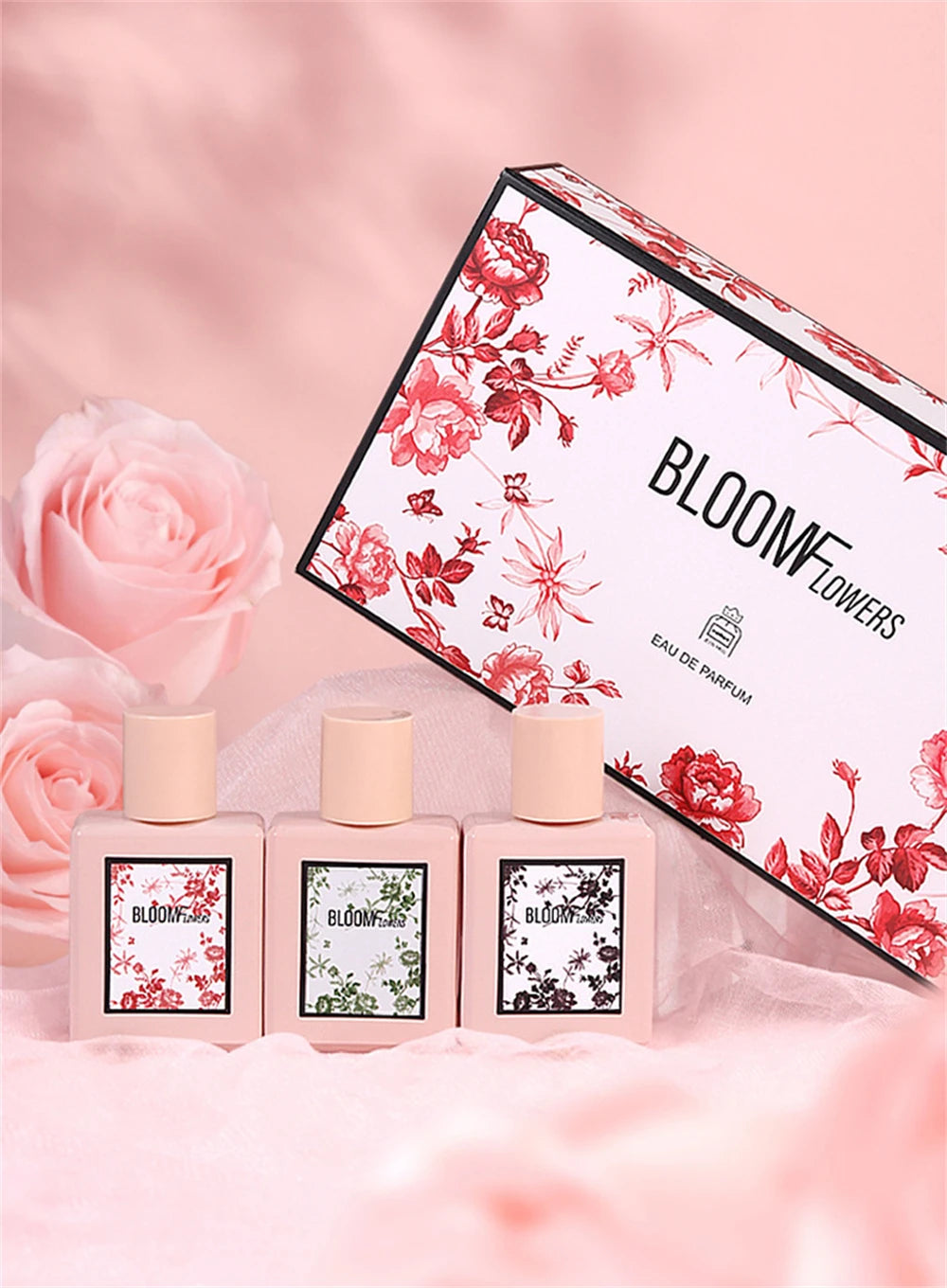 Women’s Perfume Gift Set – 3pcs, 90ML Floral Lasting Fragrance