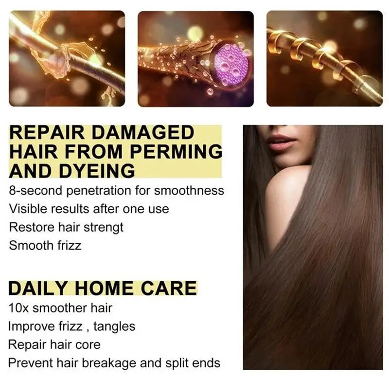 Magic Keratin Hair Mask – 5-Second Repair & Nourishment